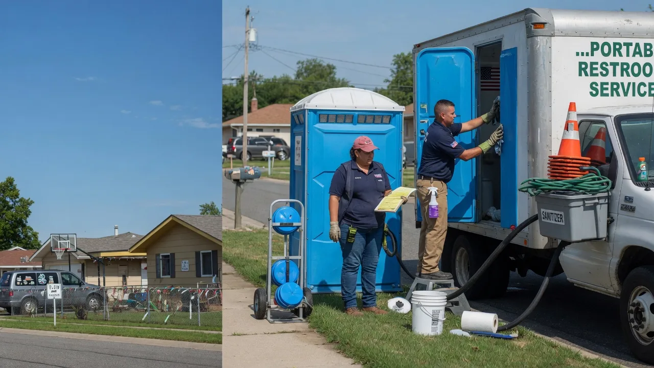 Portable Toilet Rental in Morrison, IA near me